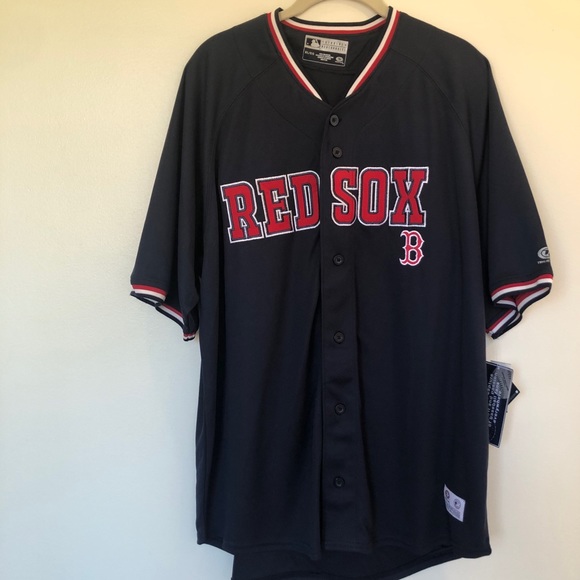 True Fan Other - ⭐️NEW⭐️MLB Boston Red Sox Men's Button Up Jersey